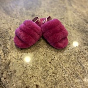 UGG Kids Fluffy Yeah Slipper